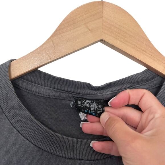 Vintage Universal Studios Simpsons Are We There Yet T Shirt Sz L/XL Kids - Picture 3 of 4